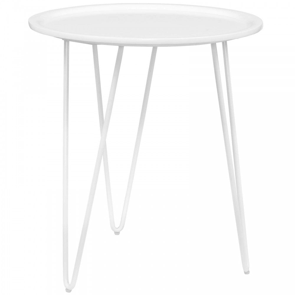 Digress Side Table, White