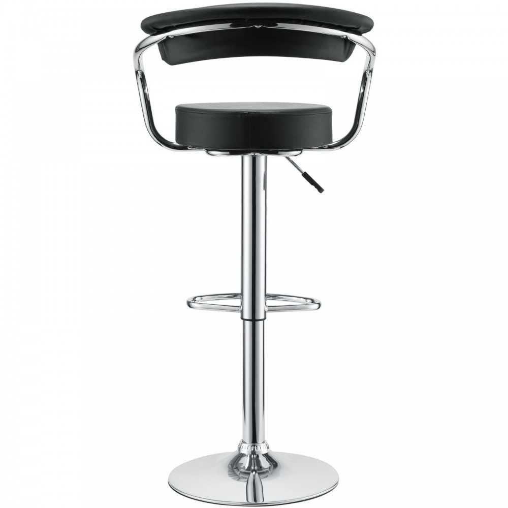 Diner Bar Stool Set of 2, Black