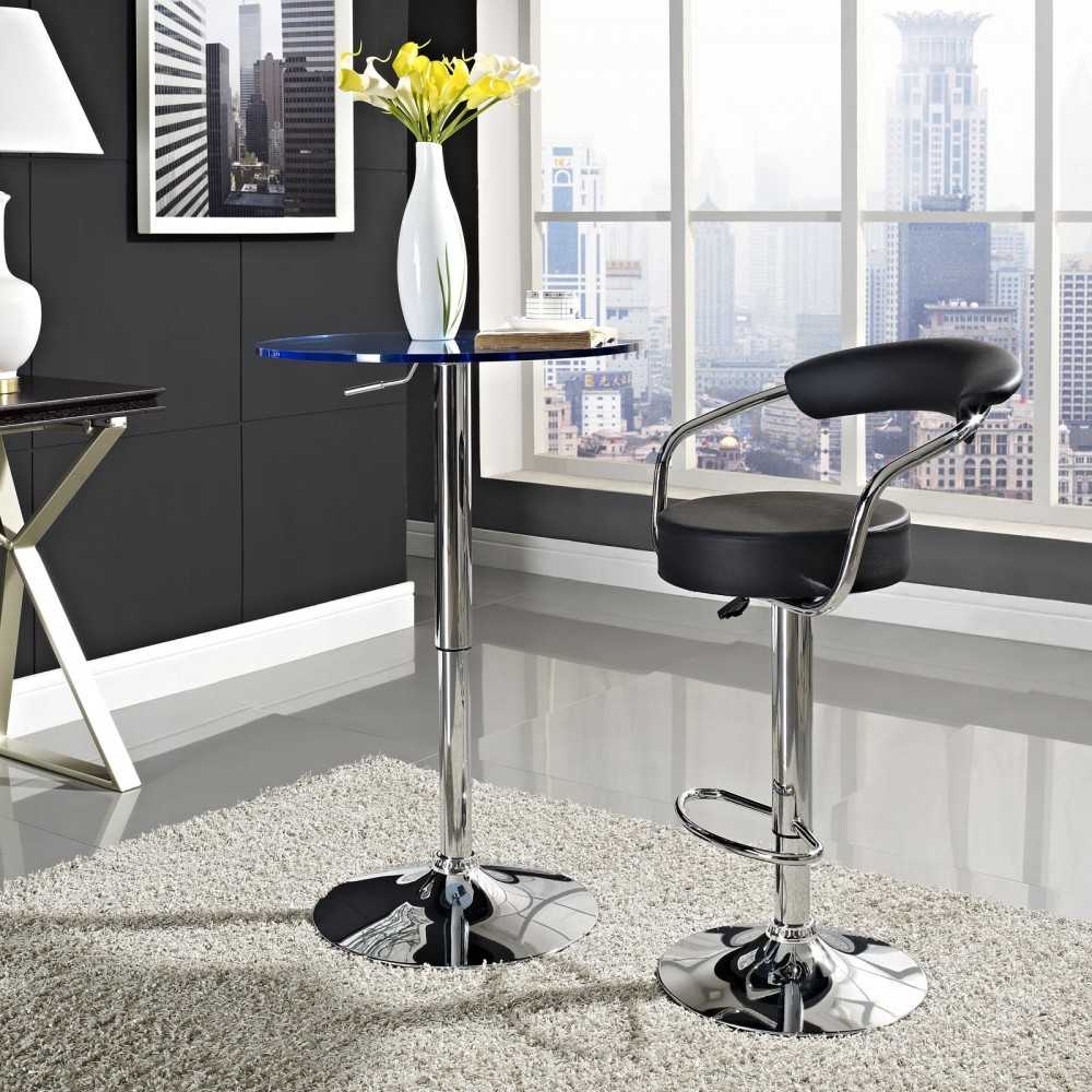 Diner Bar Stool, Black