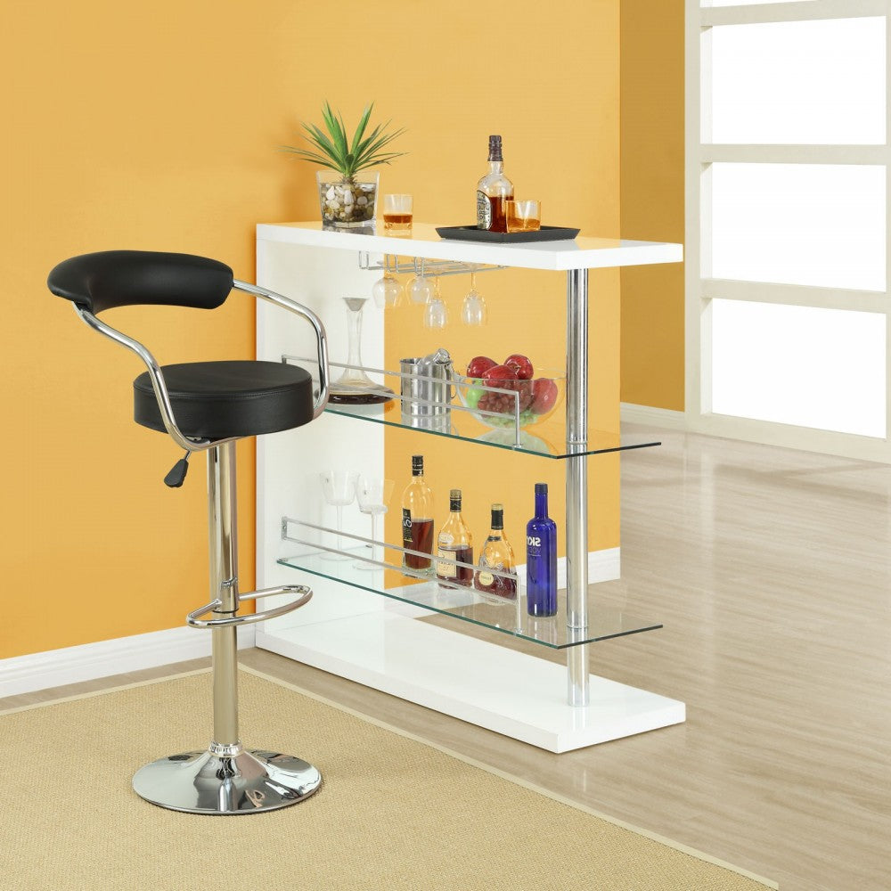 Diner Bar Stool, Black