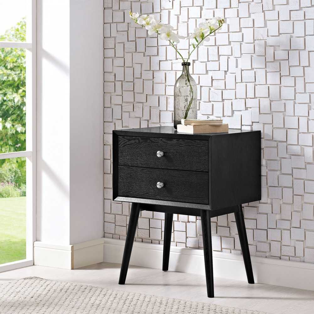 Dispatch Nightstand, Black