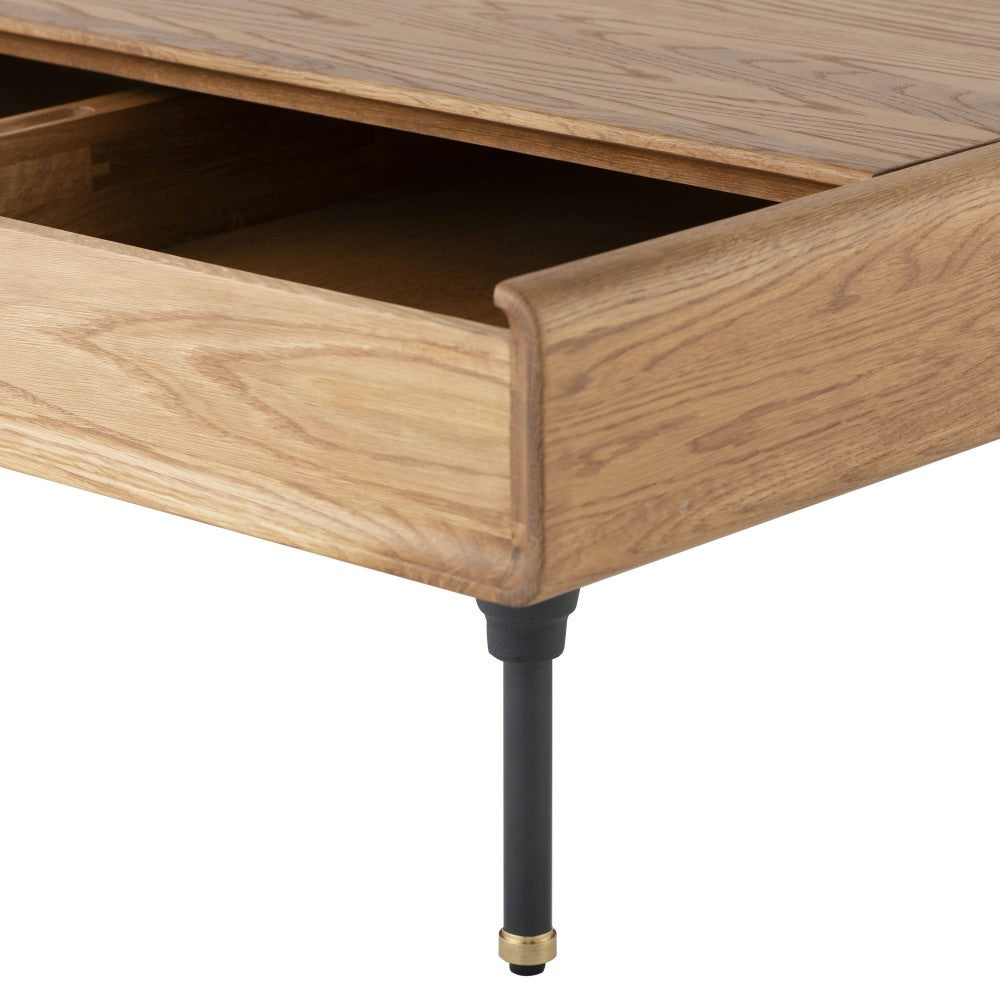 Distrikt Hard Fumed Wood Coffee Table