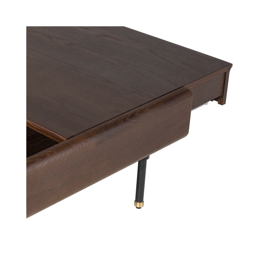 Distrikt Smoked Wood Coffee Table