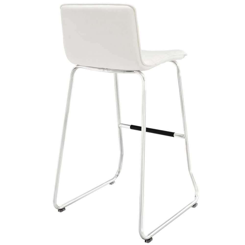 Dive Bar Stool, White