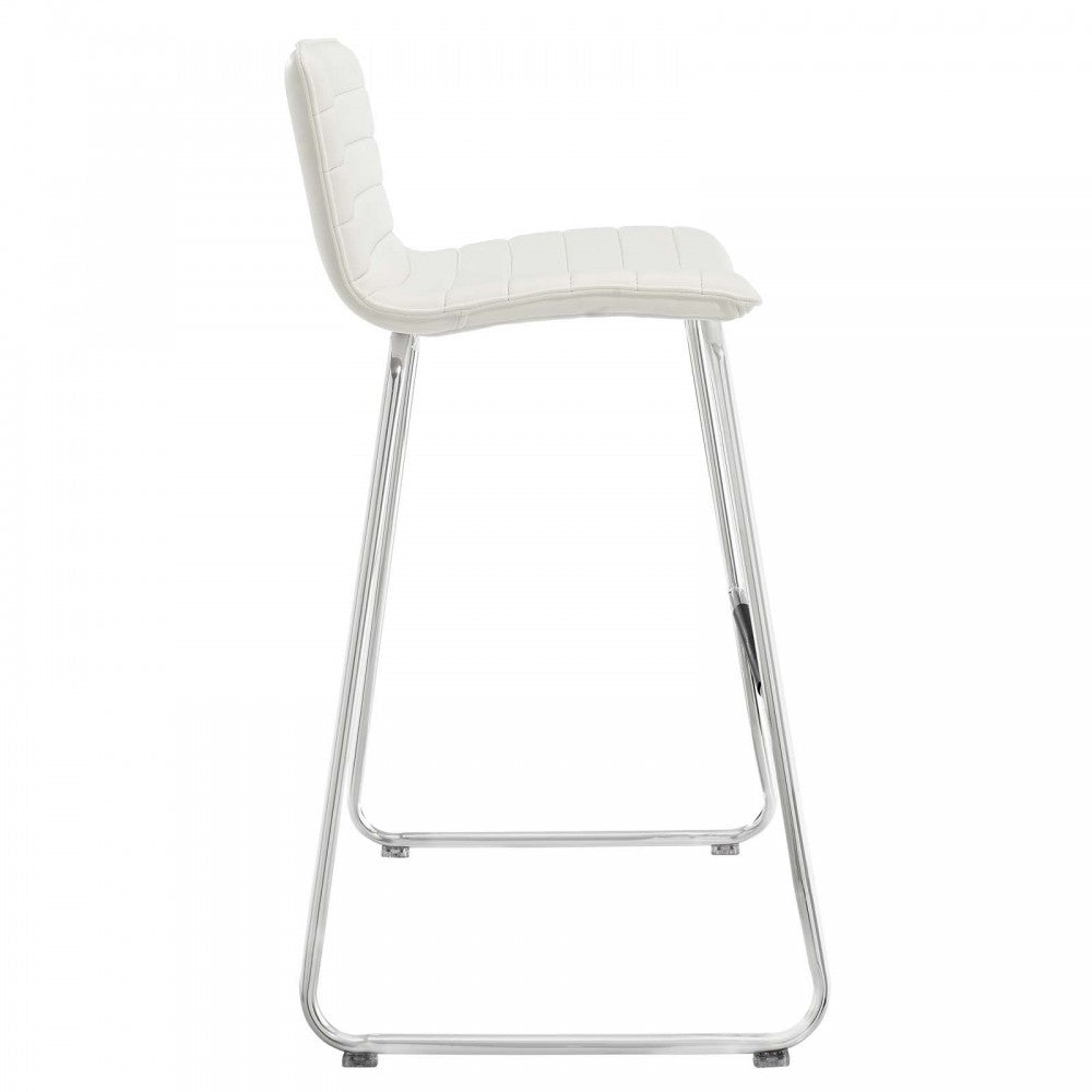 Dive Bar Stool, White