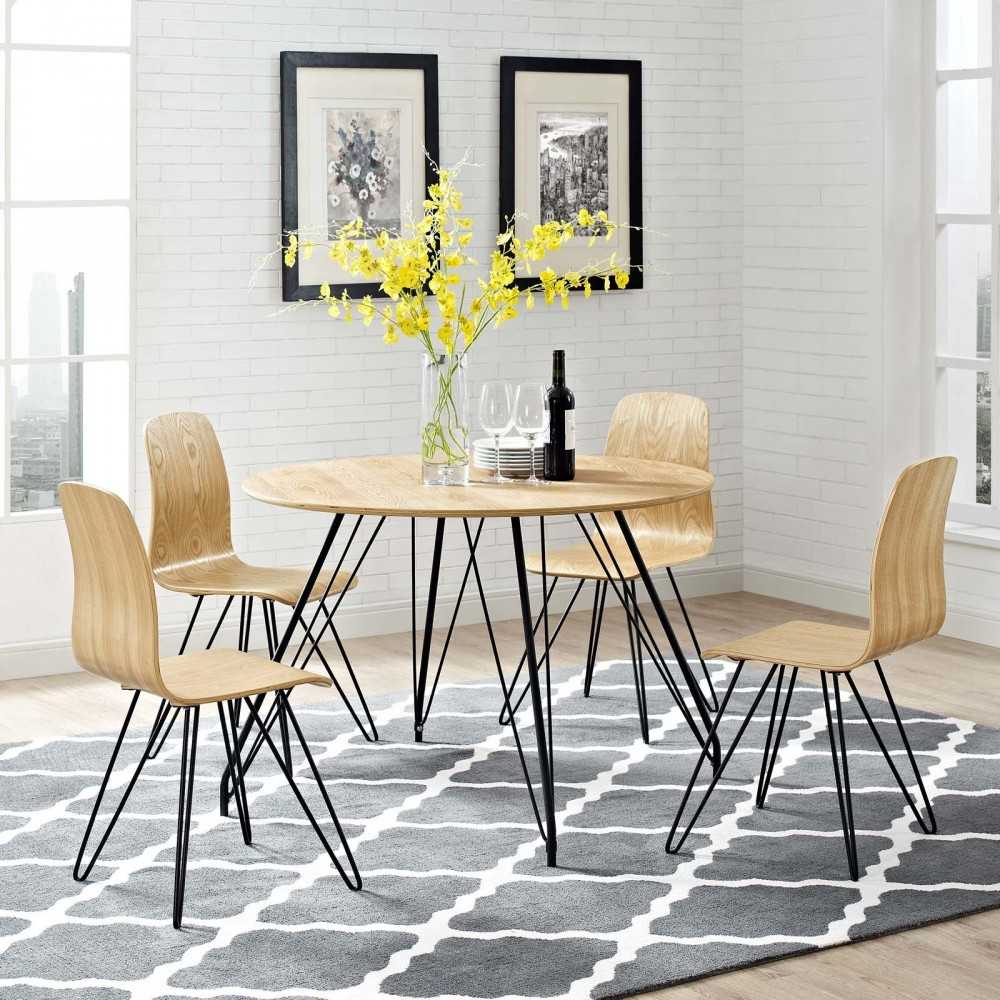 Drift Bentwood Dining Side Chair, Natural