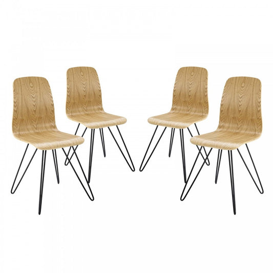 Drift Dining Side Chair Set of 4, Natural