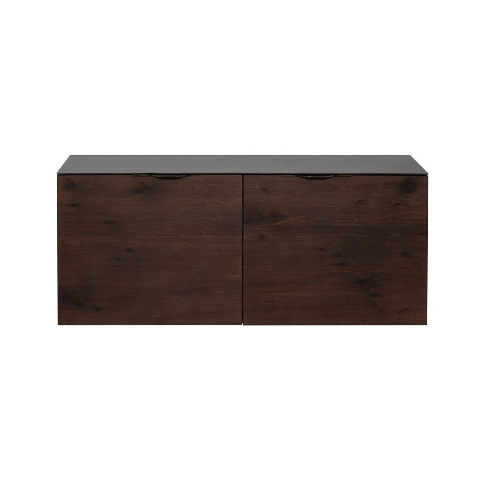 Drift Smoked Wood Media Unit Cabinet, HGDA827
