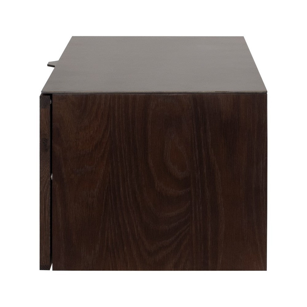 Drift Smoked Wood Media Unit Cabinet, HGDA829