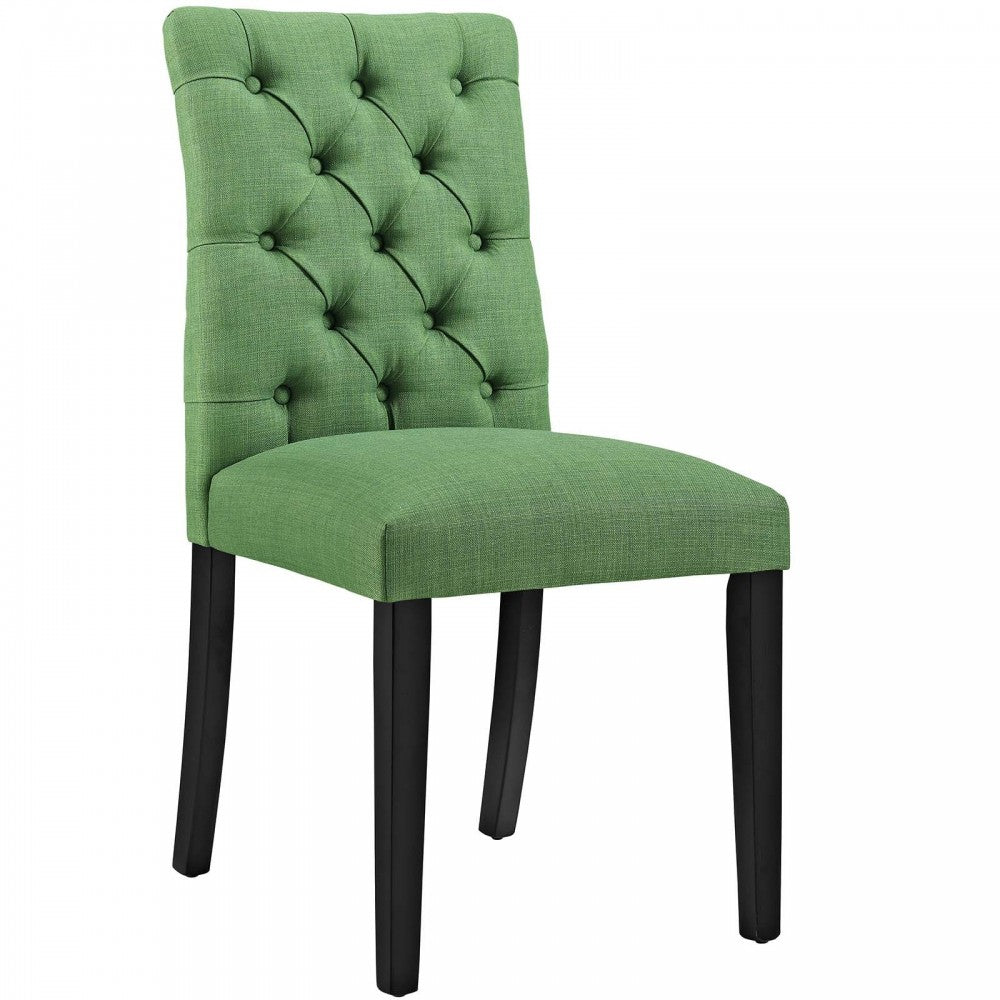 Duchess Dining Chair Fabric Set of 2, Green