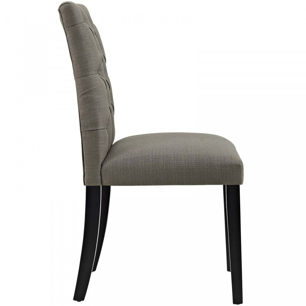 Duchess Dining Chair Fabric Set of 4, Granite