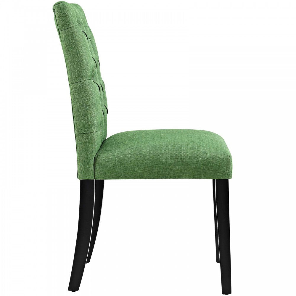 Duchess Dining Chair Fabric Set of 4, Green