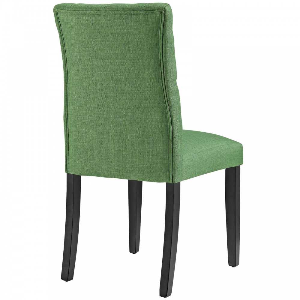 Duchess Dining Chair Fabric Set of 4, Green