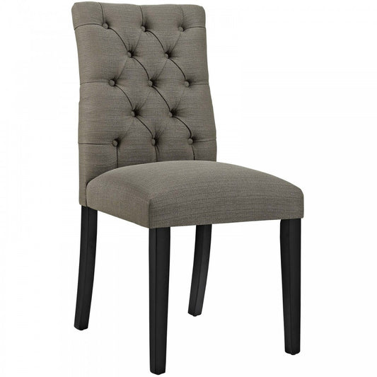 Duchess Fabric Dining Chair, Granite