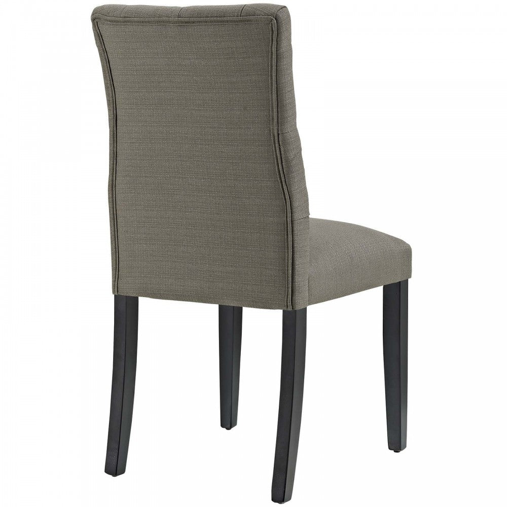 Duchess Fabric Dining Chair, Granite