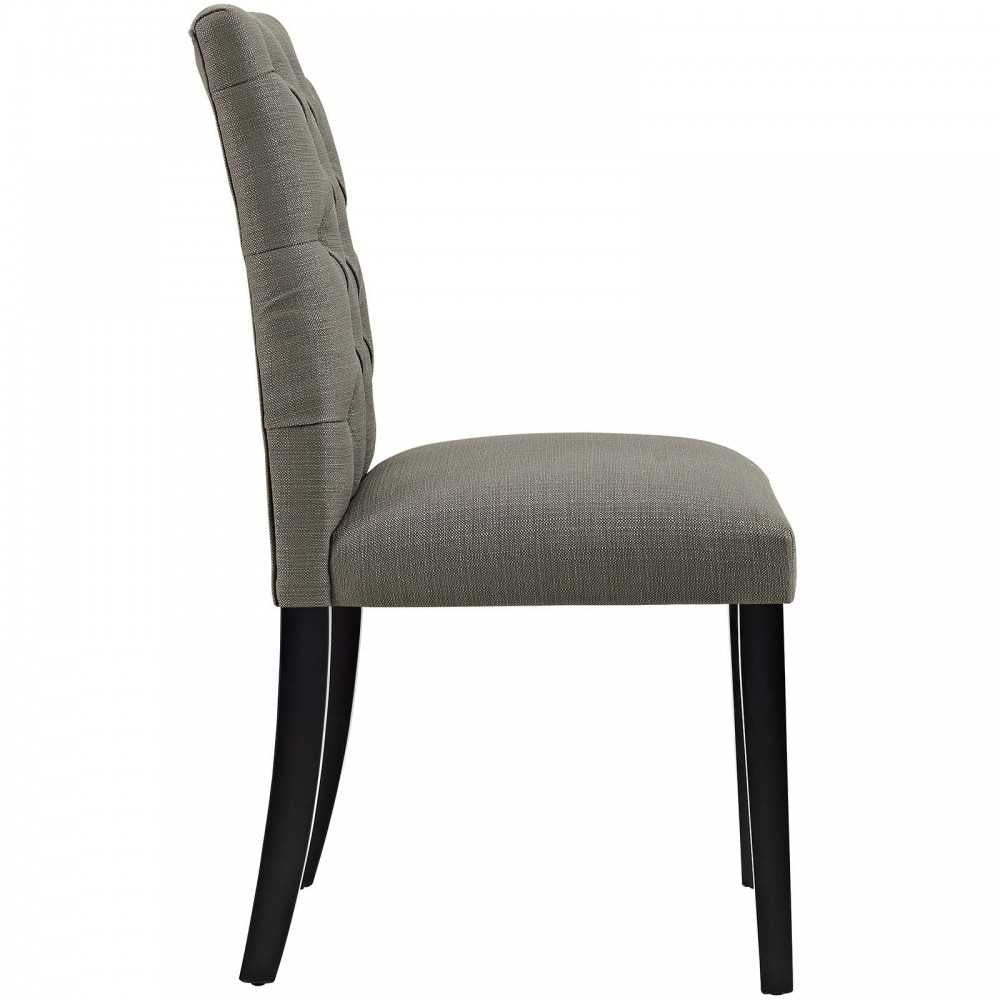 Duchess Fabric Dining Chair, Granite