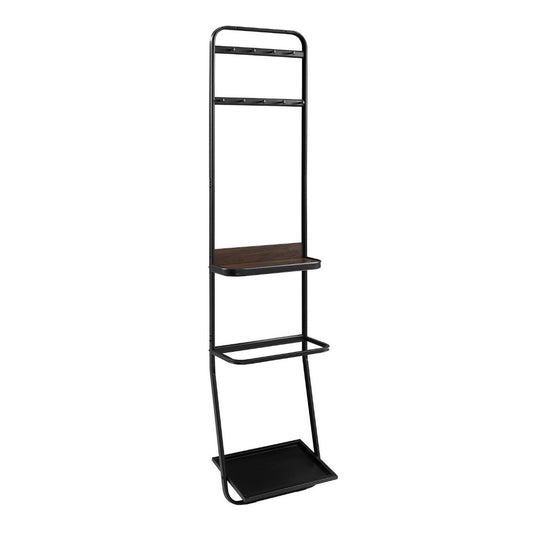 Eastmen Narrow Hall Tree - Dark Walnut