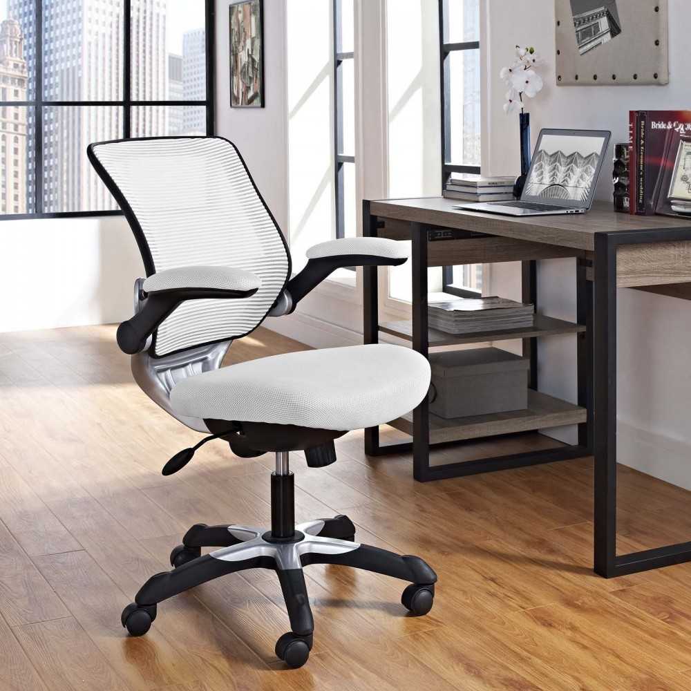 Edge Mesh Office Chair, White