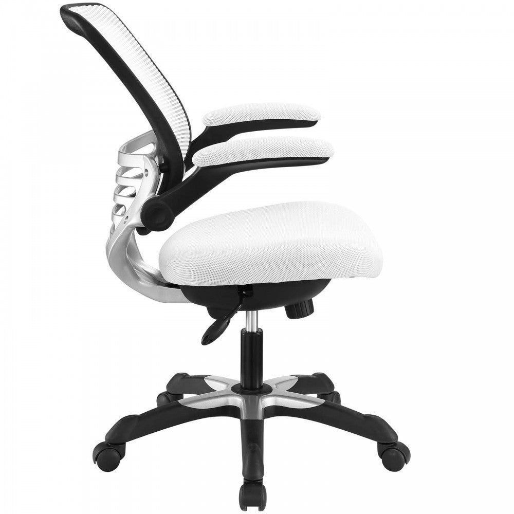 Edge Mesh Office Chair, White