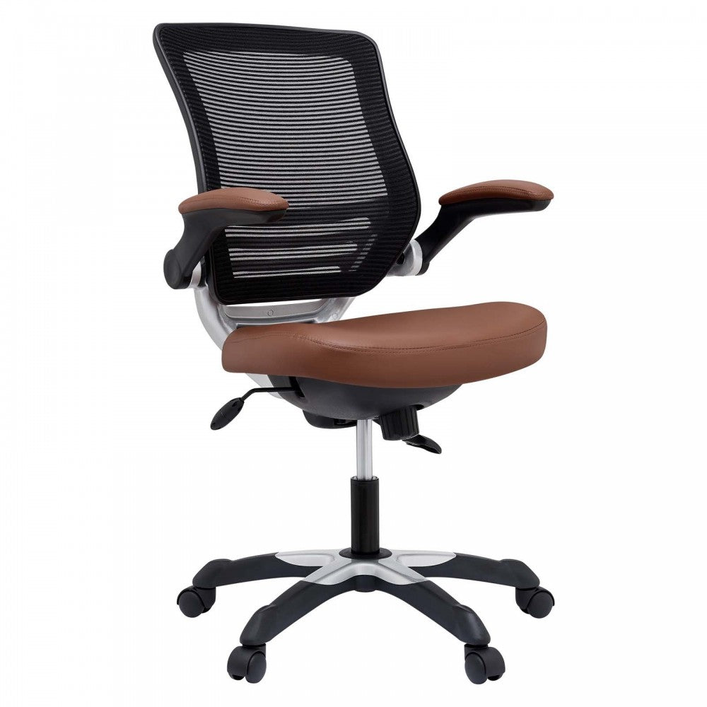 Edge Vinyl Office Chair, Tan