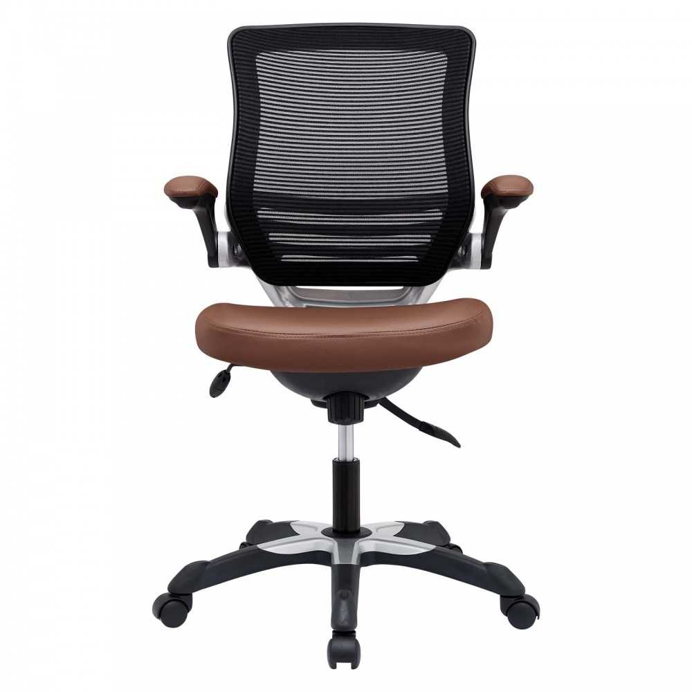 Edge Vinyl Office Chair, Tan