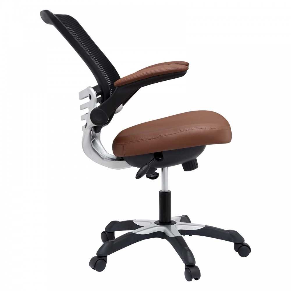 Edge Vinyl Office Chair, Tan