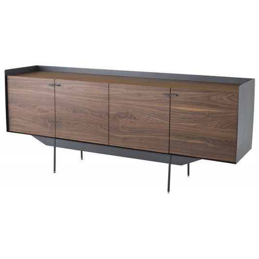Egon Walnut Wood Sideboard Cabinet, HGNE111