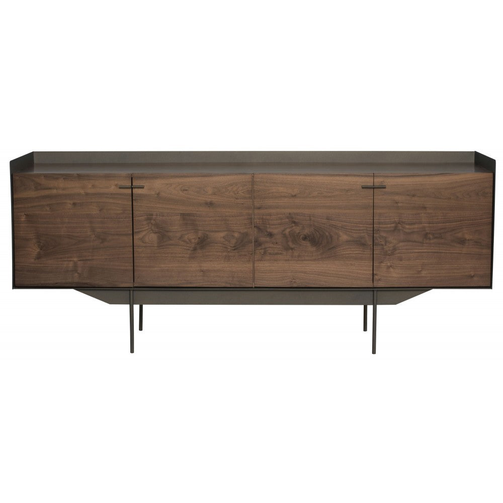 Egon Walnut Wood Sideboard Cabinet, HGNE111