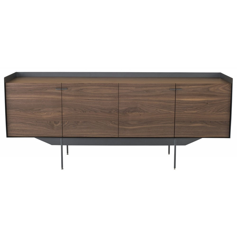 Egon Walnut Wood Sideboard Cabinet, HGNE111