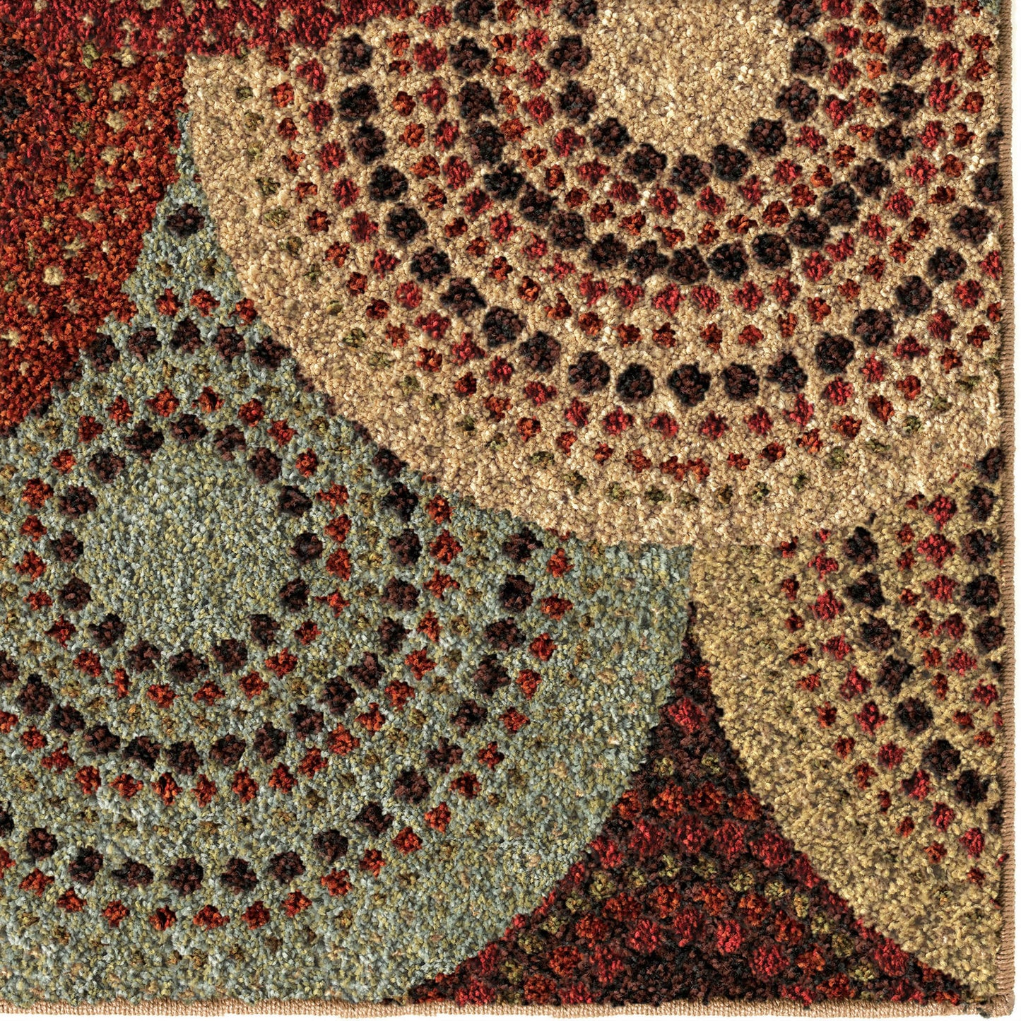 Orian Wild Weave Parker Multi 27"X96"