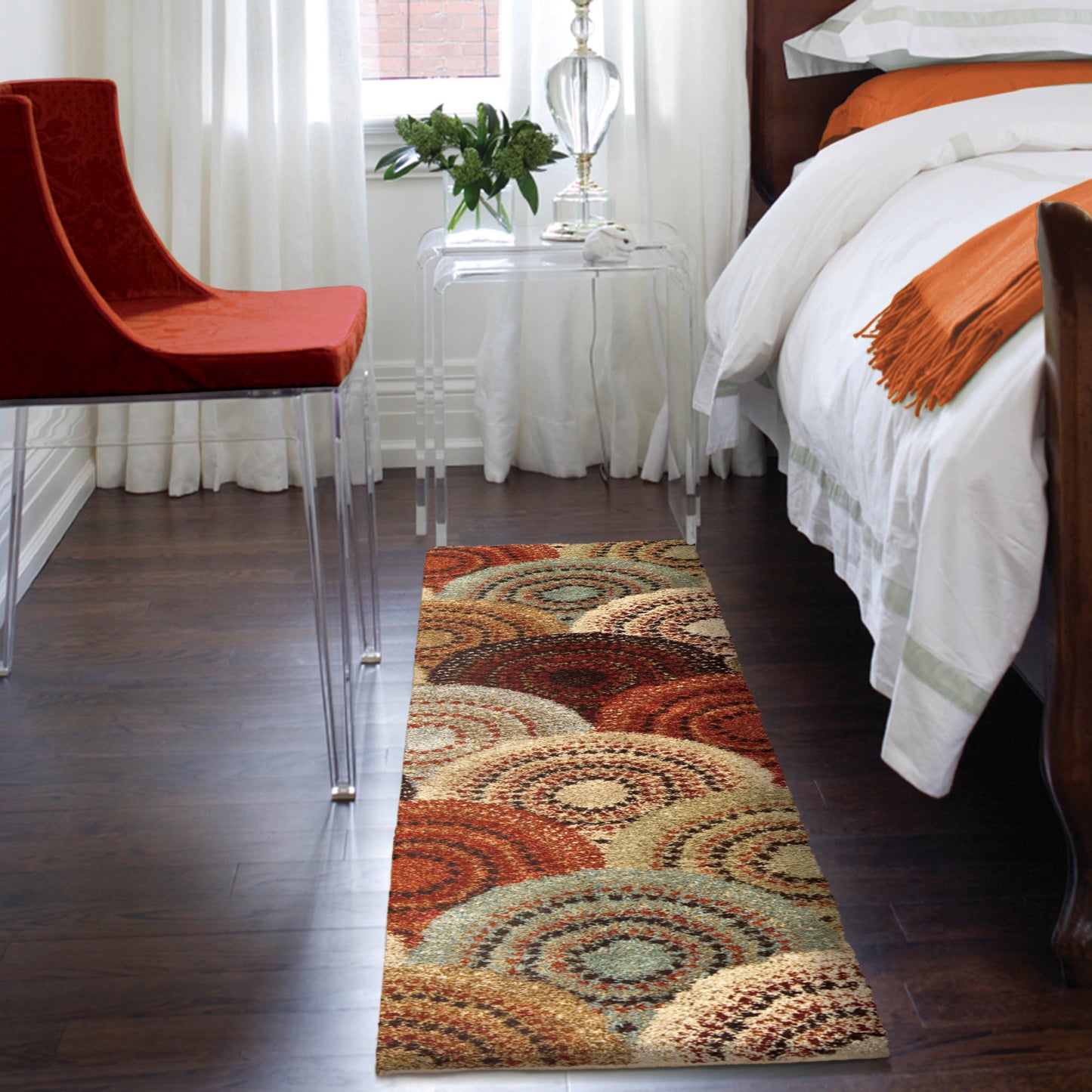 Orian Wild Weave Parker Multi 27"X96"