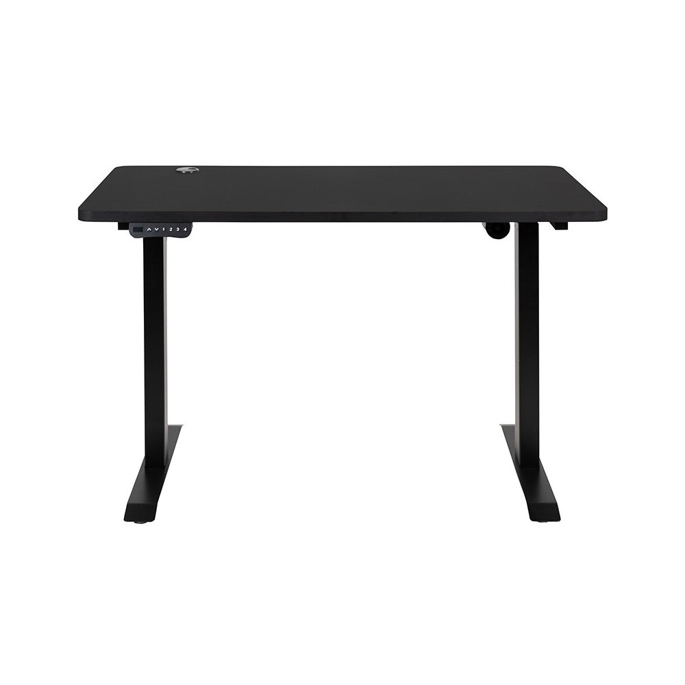 Electric Height Adjustable Standing Desk - Table Top 48" Wide - 24" Deep (Black)