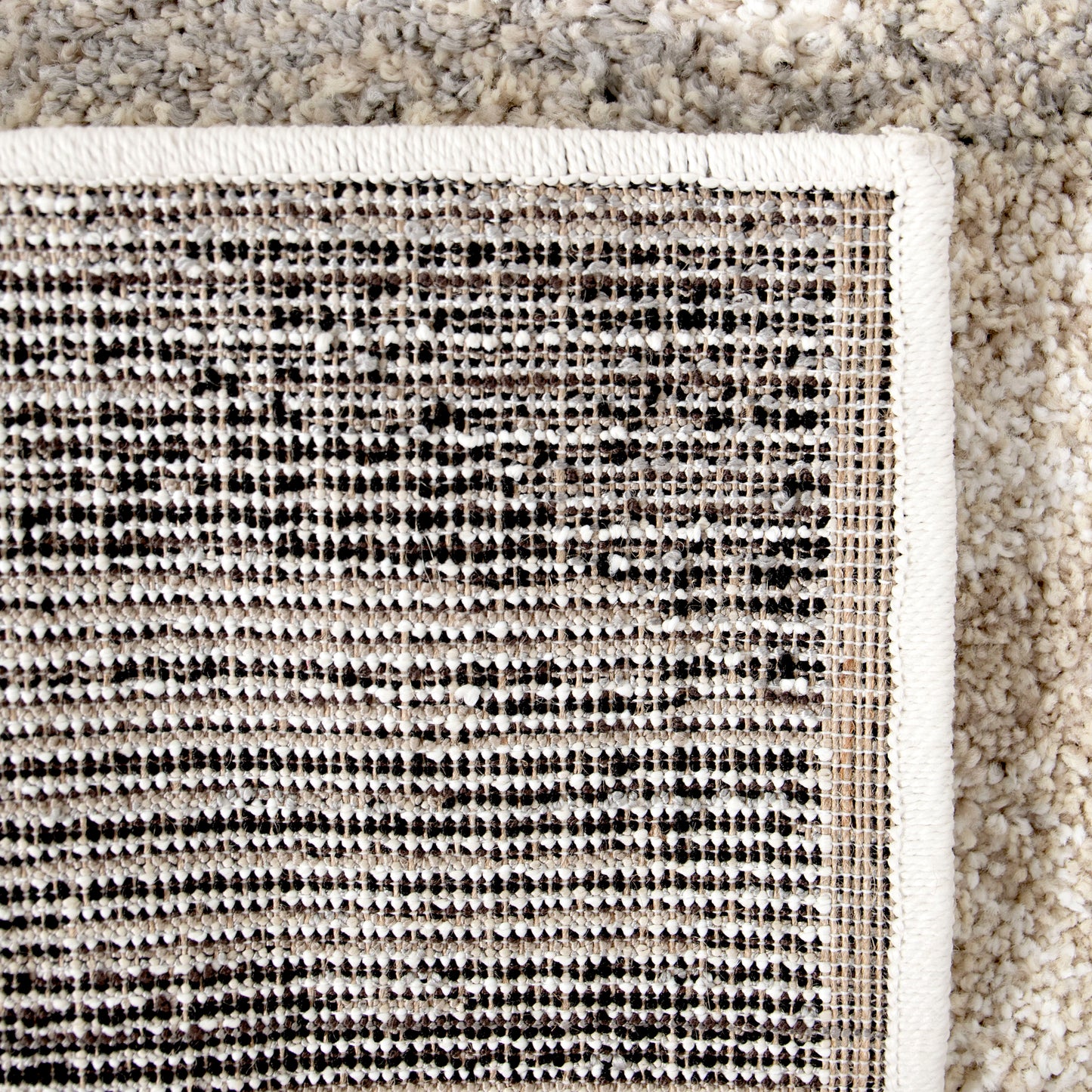 Orian Super Shag Cascade Ivory 23"X90"