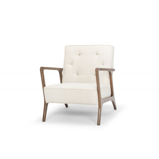 Eloise Sand Fabric Occasional Chair