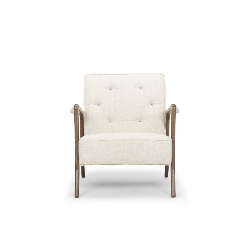 Eloise Sand Fabric Occasional Chair