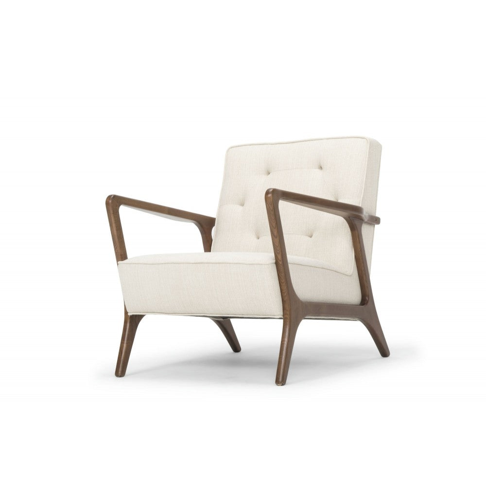 Eloise Sand Fabric Occasional Chair