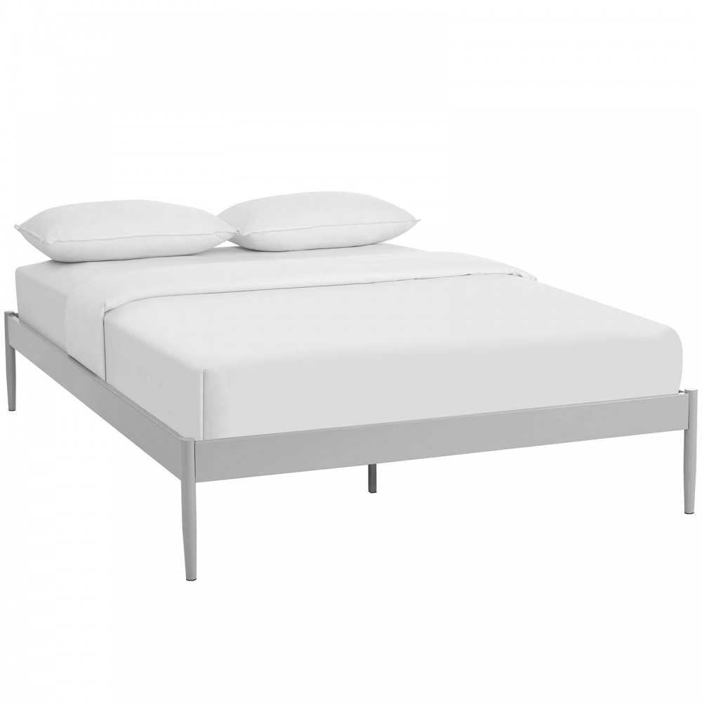 Elsie King Bed Frame, Gray