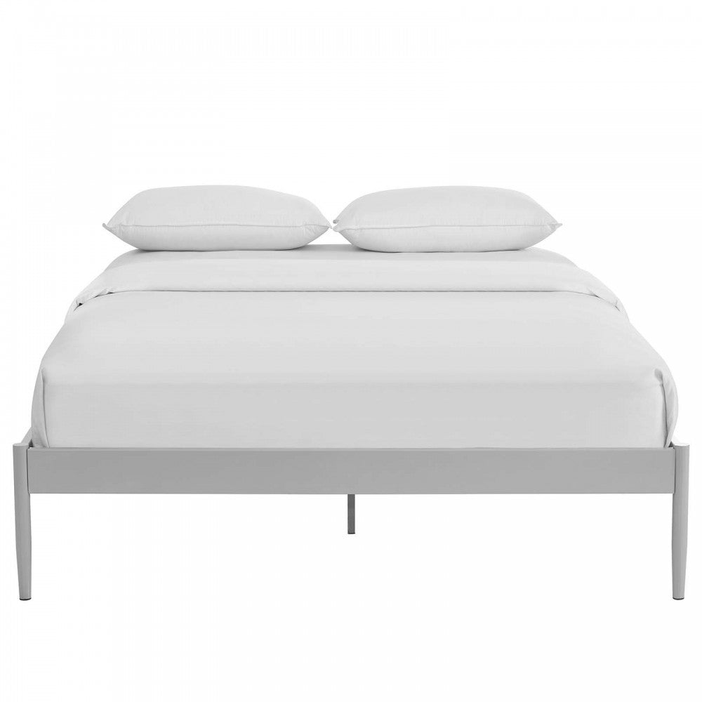 Elsie King Bed Frame, Gray