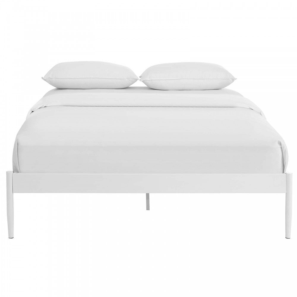 Elsie King Bed Frame, White