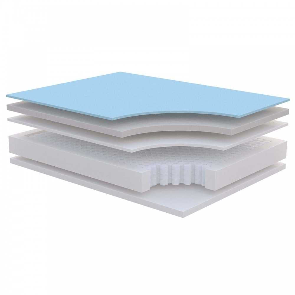 Elysse King CertiPUR-US Certified Foam 12" Gel Infused Hybrid Mattress