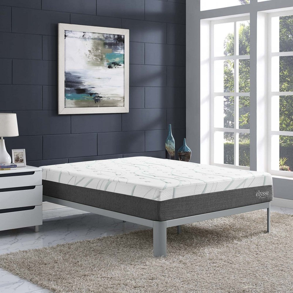 Elysse King CertiPUR-US Certified Foam 12" Gel Infused Hybrid Mattress