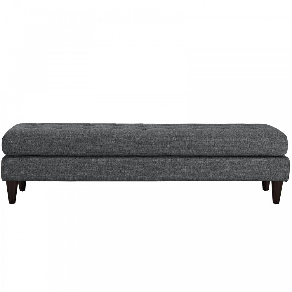 Empress Large Bench, Gray