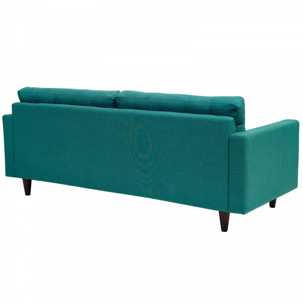 Empress Sofa and Loveseat Set of 2, Teal