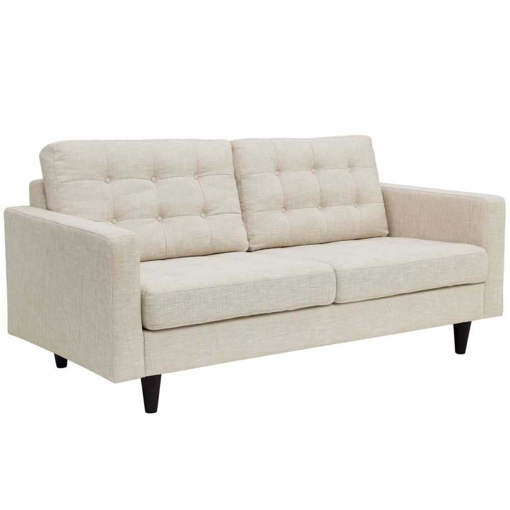 Empress Sofa and Loveseat Set of 2, Beige