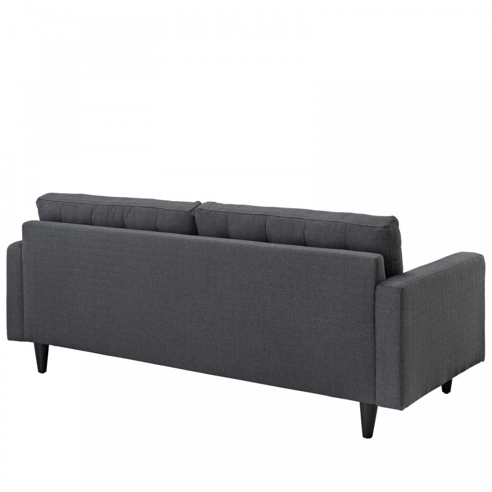 Empress Sofa, Loveseat and Armchair Set of 3, Gray