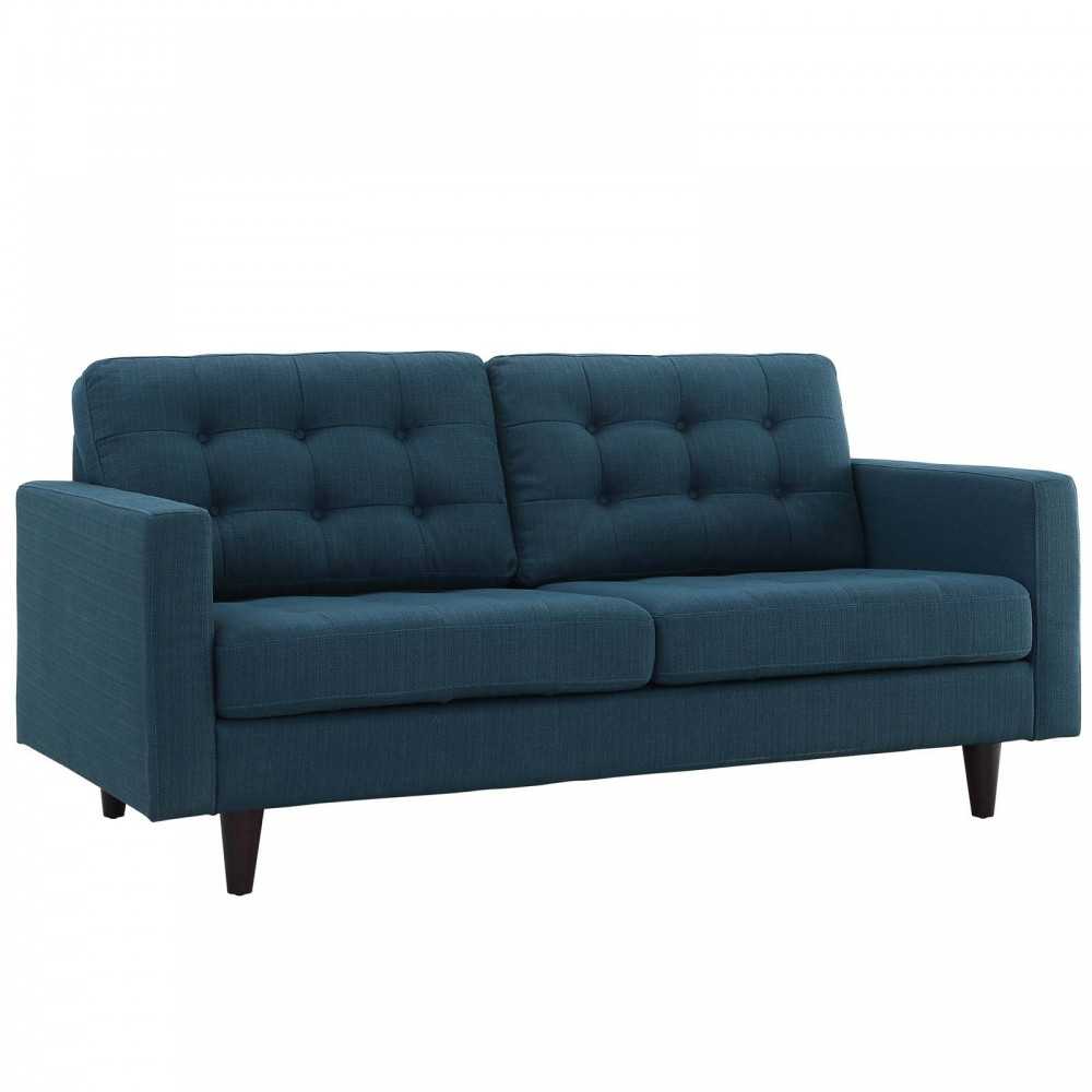 Empress Sofa, Loveseat and Armchair Set of 3, Azure