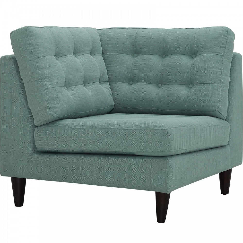 Empress Upholstered Fabric Corner Sofa, Laguna