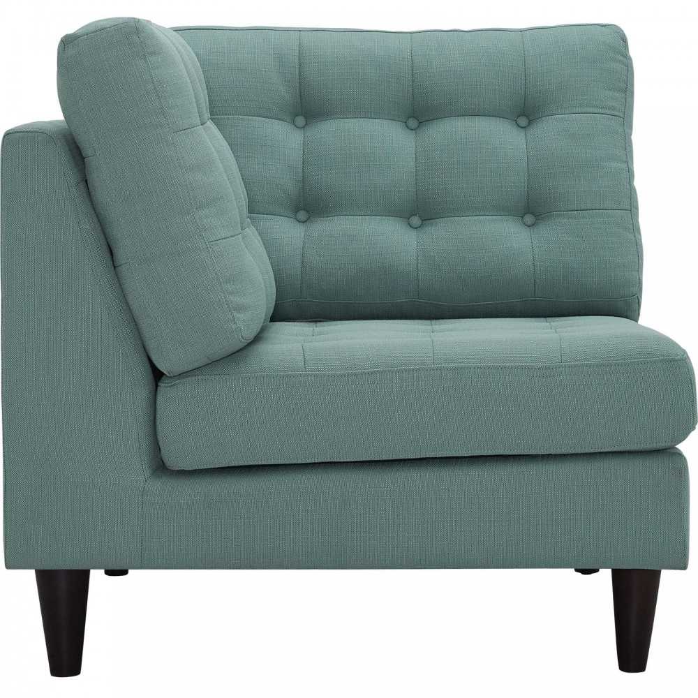 Empress Upholstered Fabric Corner Sofa, Laguna
