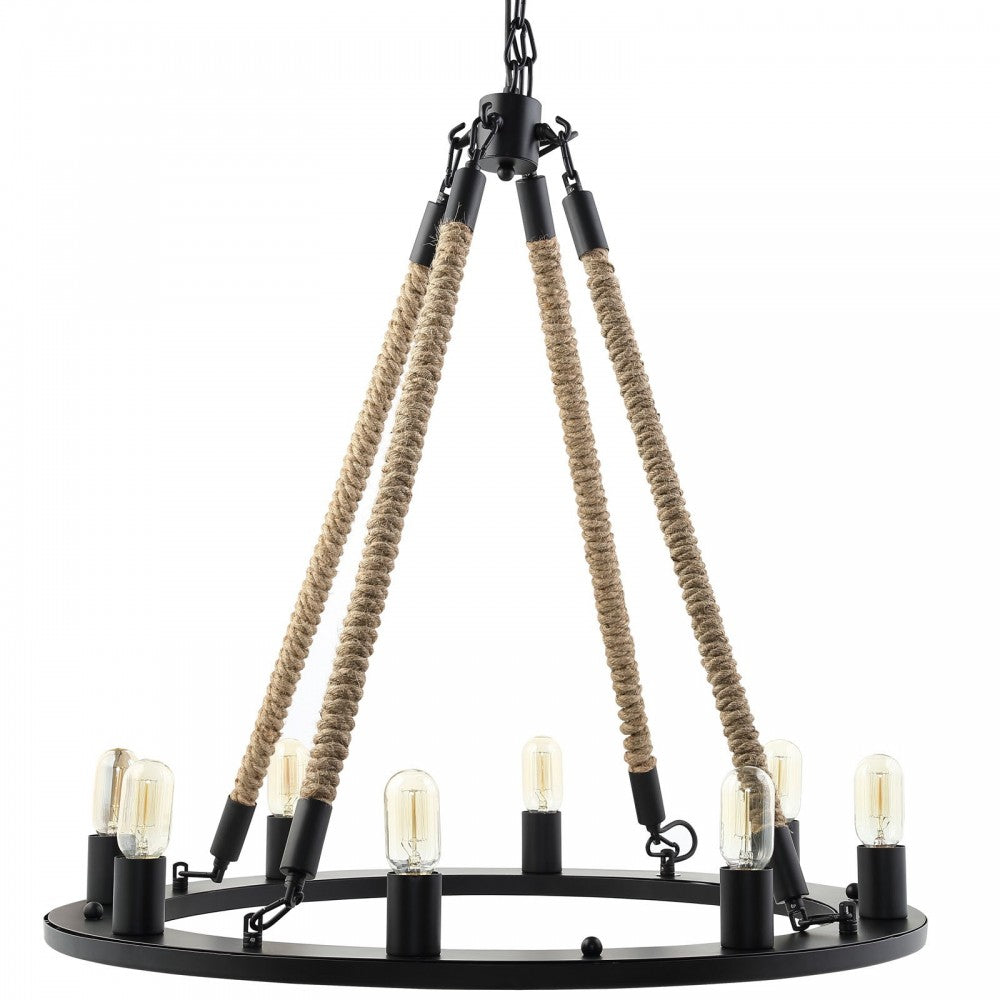 Encircle Chandelier, Black