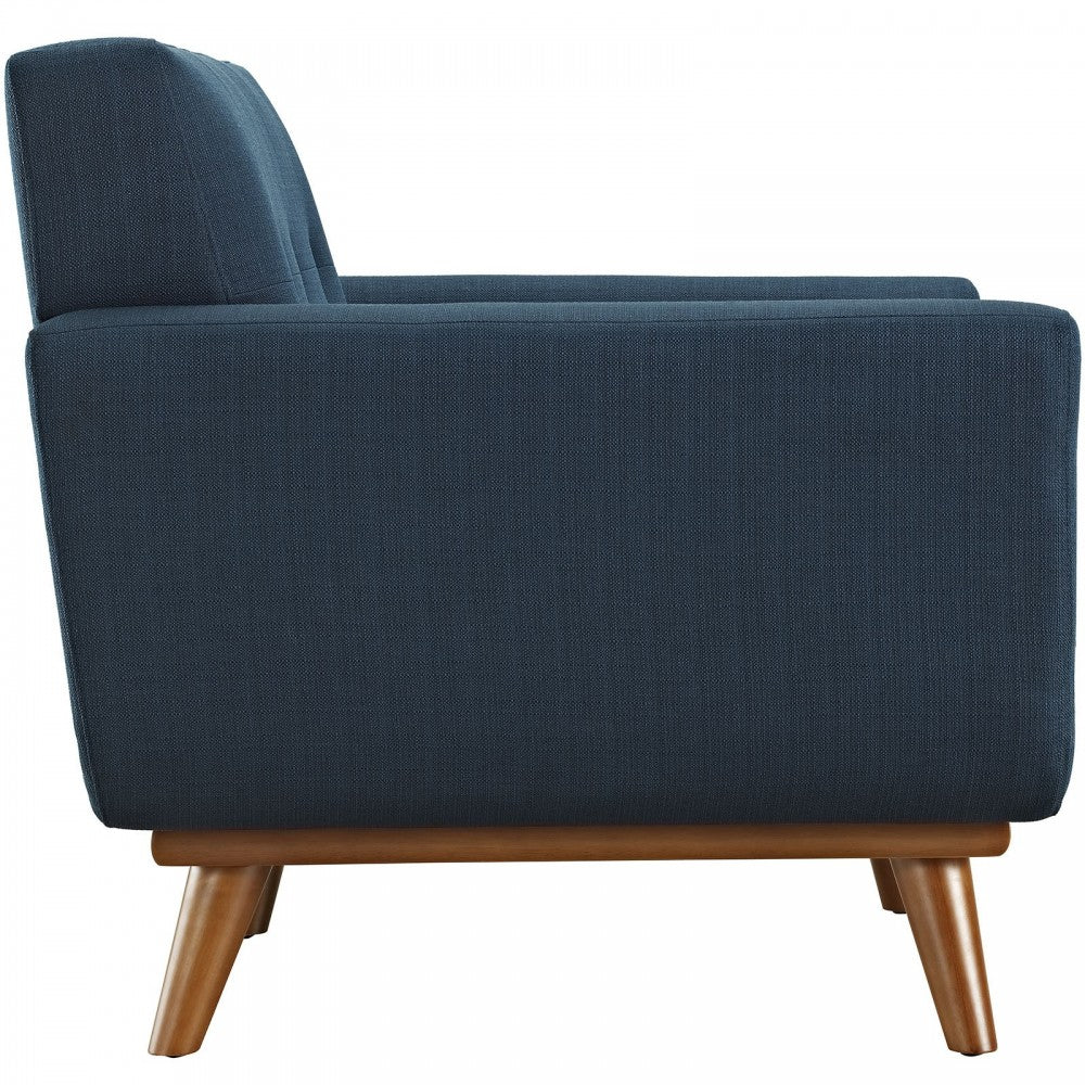 Engage 2 Piece Armchair and Ottoman, Azure